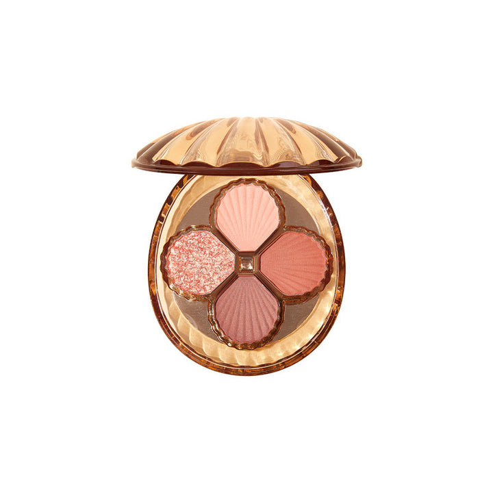 🤎 Color Rendering 4-Color Eyeshadow Palette – Long-Lasting Brown & Warm Tone Makeup Set ✨