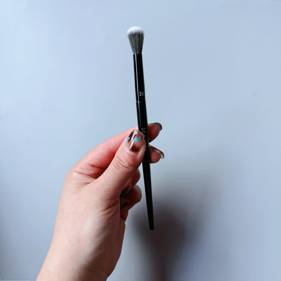 🌸 Lotus Series Double-Ended Makeup Brush – Foundation, Eyeshadow, Concealer & Blending Tool 💄✨