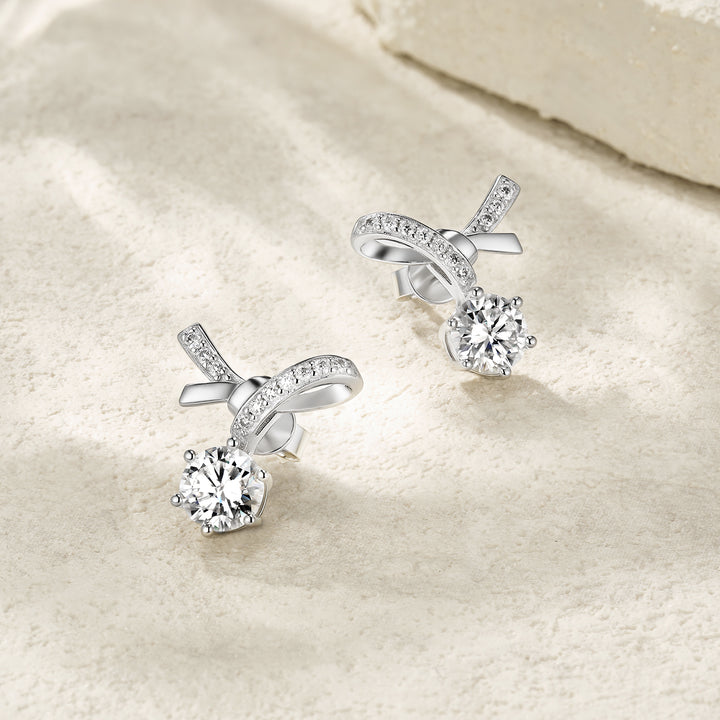 Luxury Light Trend Jewelry Set – 1-Carat Morganite in Platinum-Plated S925 Silver