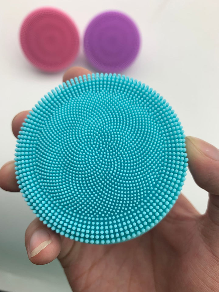 💖🧼 Electric Silicone Cleansing Instrument Ring | Ultrasonic Facial Cleanser