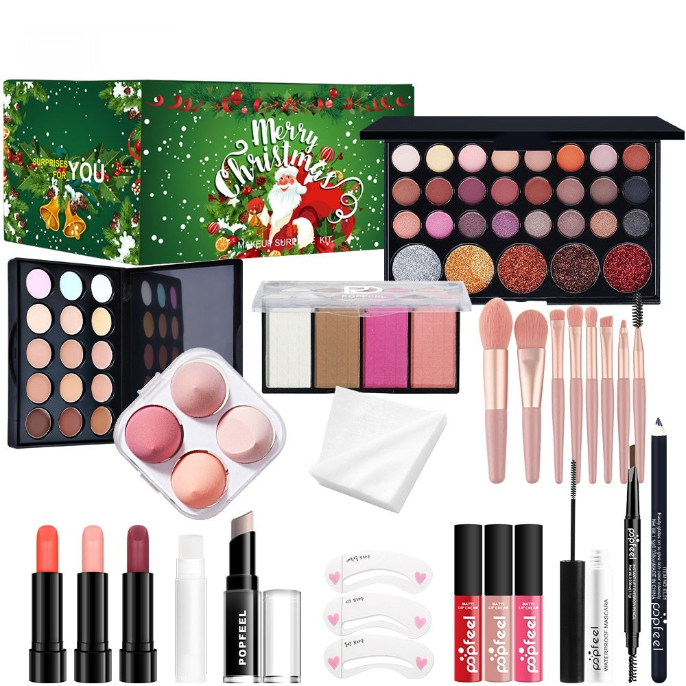✨ Christmas Cosmetics Makeup Set – Green Mermaid Festival Beauty Collection ✨