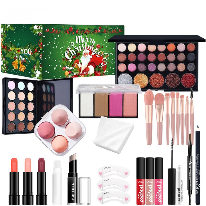 ✨ Christmas Cosmetics Makeup Set – Green Mermaid Festival Beauty Collection ✨