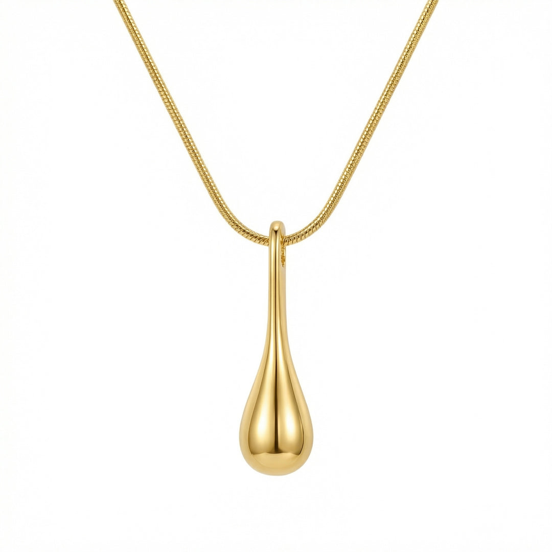 ✨ 925 Sterling Silver Minimalist Teardrop Necklace