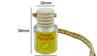 ✨ Car Aromatherapy Perfume Glass Bottle — Hanging Pendant Fragrance (50ml) 🚗🌿