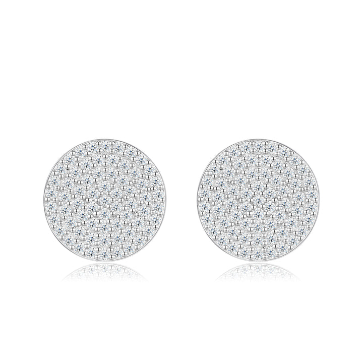 Luxurious Minimalist Moissanite Earring Set