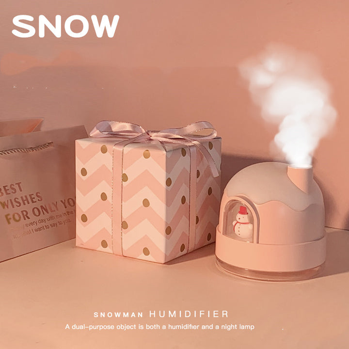 🐻💧 Indoor Cartoon Cute Humidifier | Rechargeable & Plug-In USB Mist 🌿✨