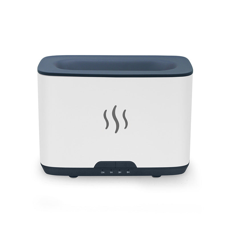 🔥💧 Flame Aromatherapy Humidifier | Large Capacity Desktop Ultrasonic Diffuser ✨