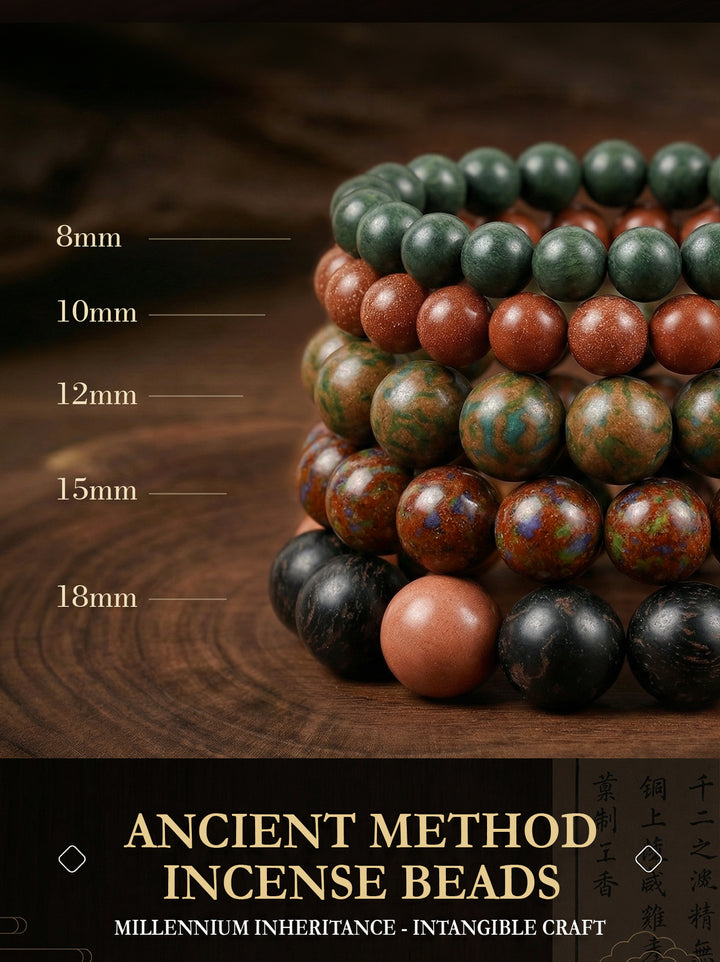 Traditional Chinese Medicine Bead Bracelet – Lightweight Cultural Wellness Jewelry