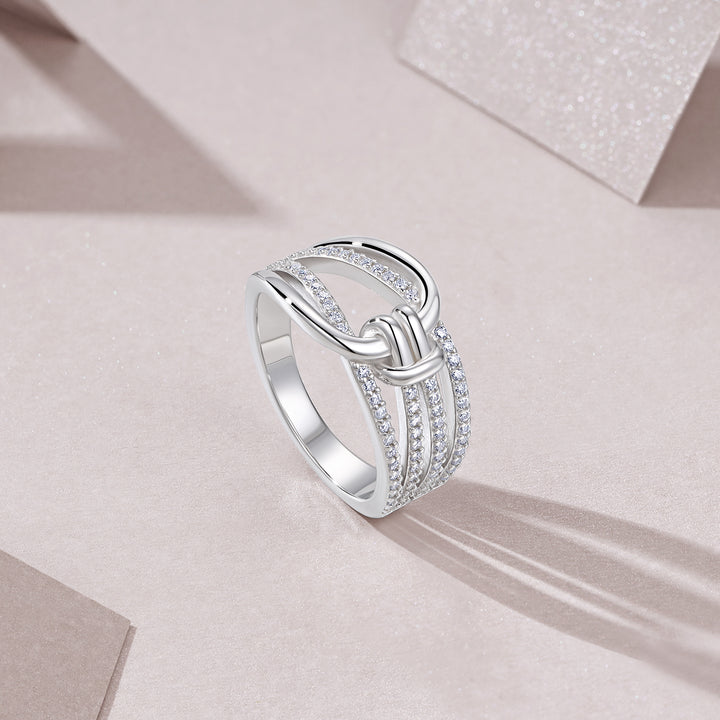 💍 Minimalist Moissanite Ring – Platinum-Plated S925 Silver (5.4g, Sizes 5–9) 💍