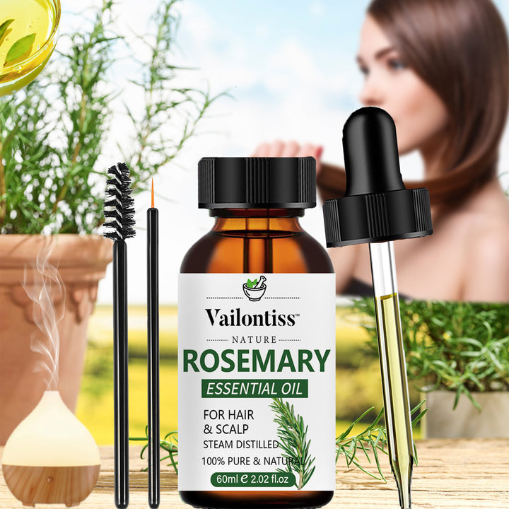 ✨ Rosemary Hair Care Essential Oil — Strengthening Hair Oil (60ml) 💆‍♀️🌿