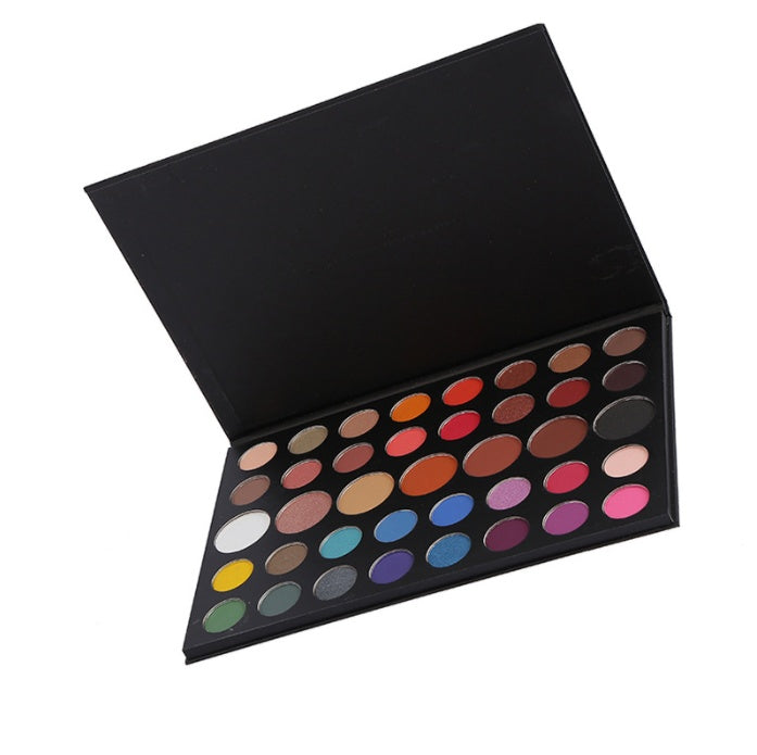 ✨ 39-Color Eyeshadow Palette – Tati Beauty Inspired Multi-Texture Shadow Tray ✨