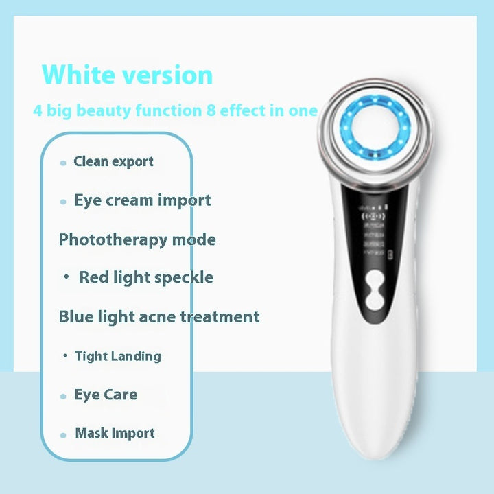 💖✨ Household Color Light Beauty Instrument | Micro-current Facial Massage & Deep Cleansing Device