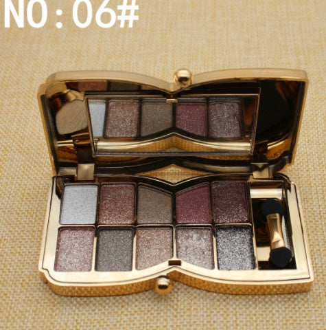 ✨ Student Girl Latin Dance Glitter Eyeshadow Palette – 12 Colors Matte & Pearlescent Set ✨