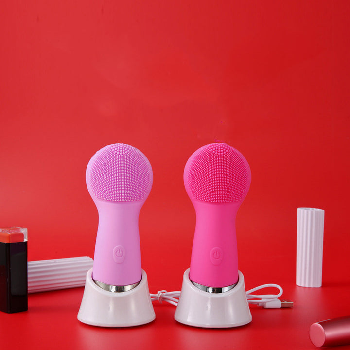 💖⚡ Wireless Rechargeable Cleansing Instrument | Electric Ultrasonic Facial Cleansing Brush