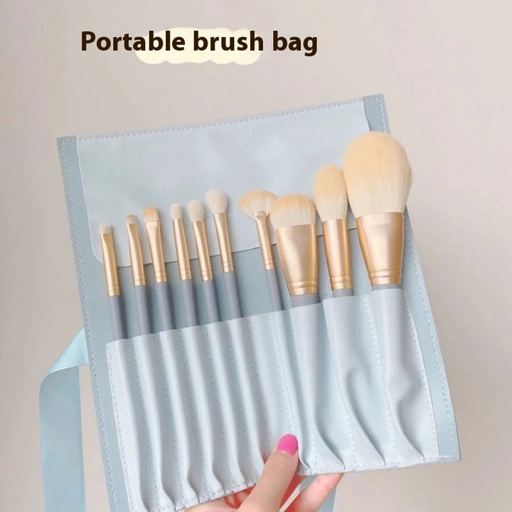 ✨ 10-Piece Complete Makeup Brush Set — Foundation, Powder & Eyeshadow 💄