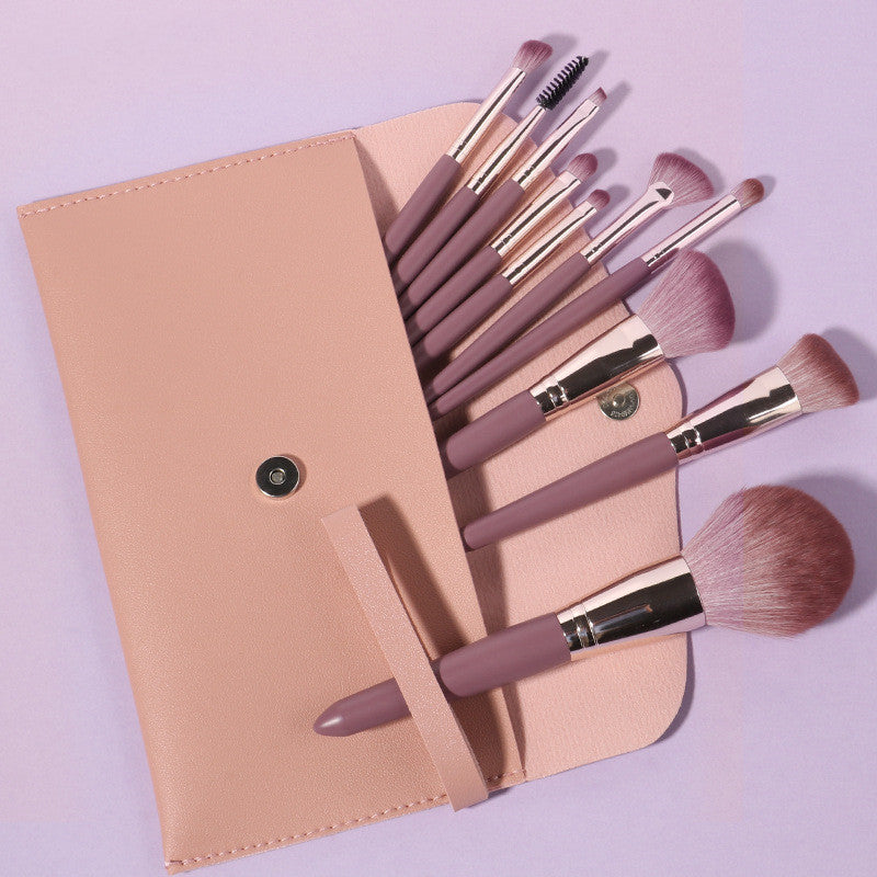 ✨ New 14-Piece Wooden Handle Makeup Brush Set — Beauty Tools Kit 💄
