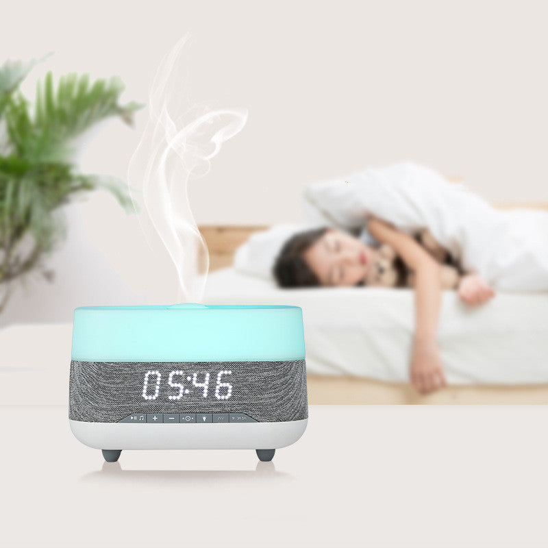 🕰️🌿 Clock Aromatherapy Humidifier | Desktop Time Display Diffuser