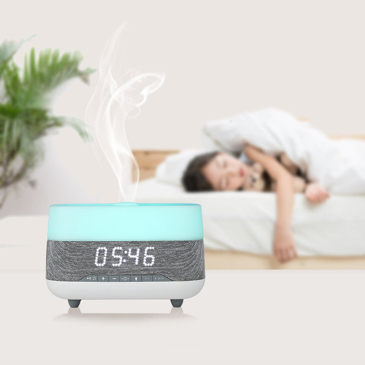 🕰️🌿 Clock Aromatherapy Humidifier | Desktop Time Display Diffuser