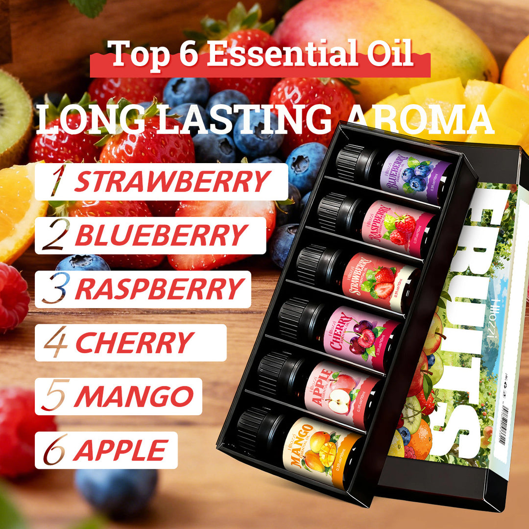 ✨ Multi-Purpose Aromatherapy Oil Set — Festive Atmosphere Blend 🌿💧🎉