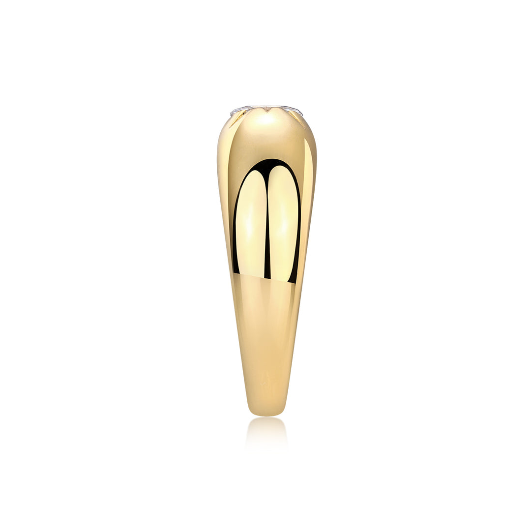 💍 Eight-Finger Radiance Ring – Gold-Plated S925 Silver (3.8g, Sizes 5–9) 💍