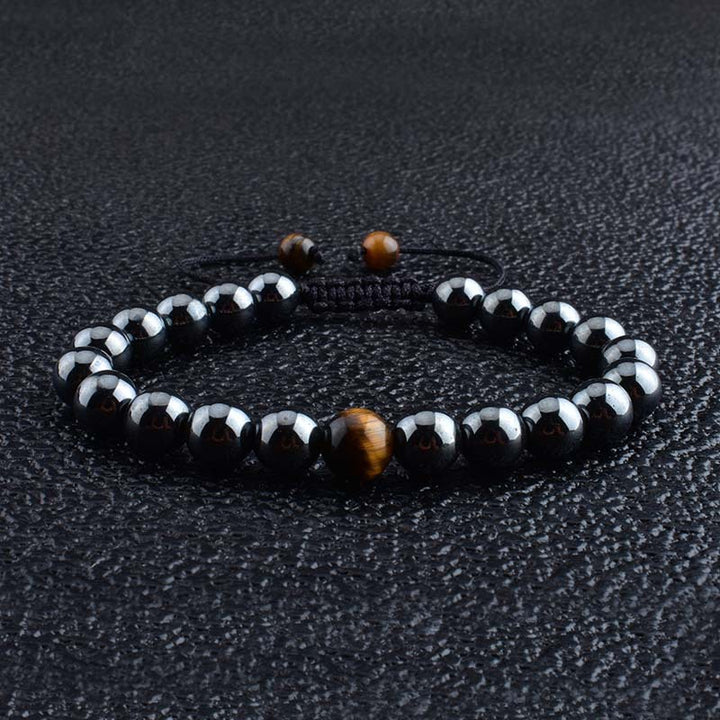 Woven Retro Bracelet – European & American Unisex Style