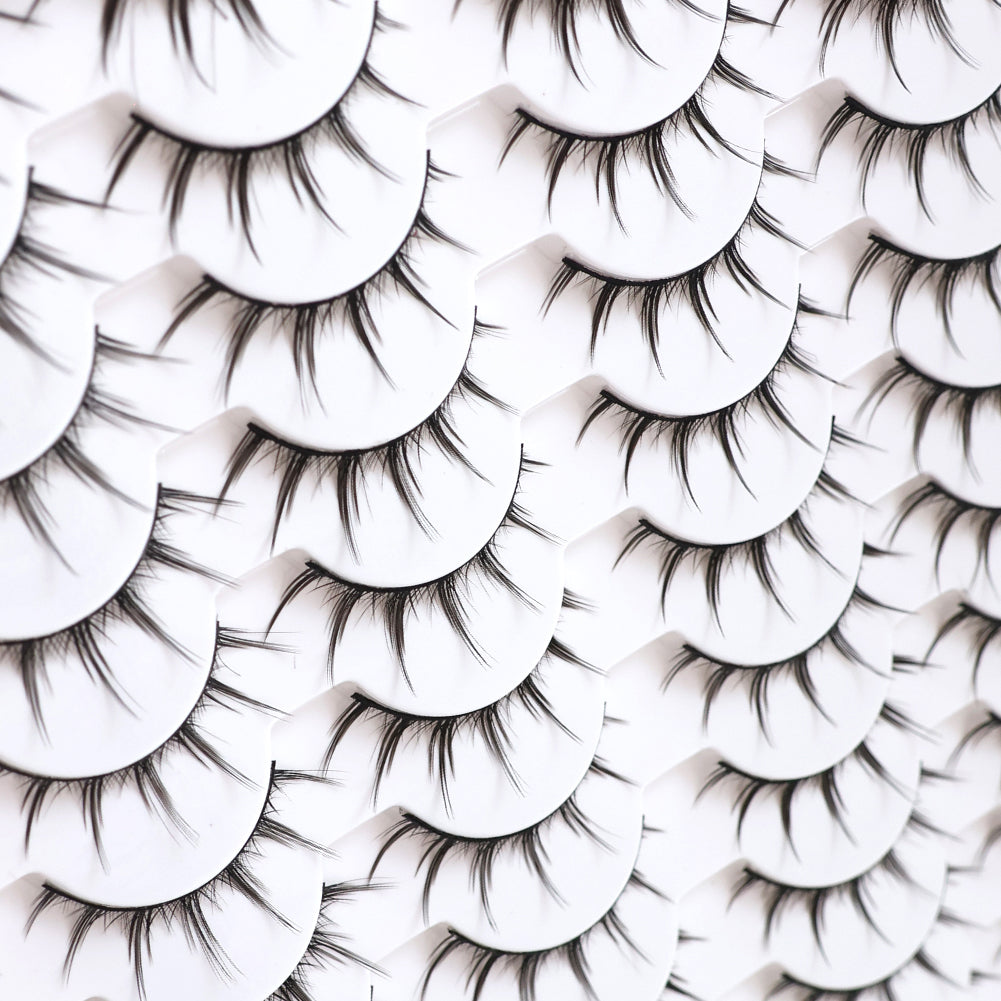 👁️✨ 3D False Eyelashes – Multi-Layered Realistic Soft & Comfortable Reusable Lashes