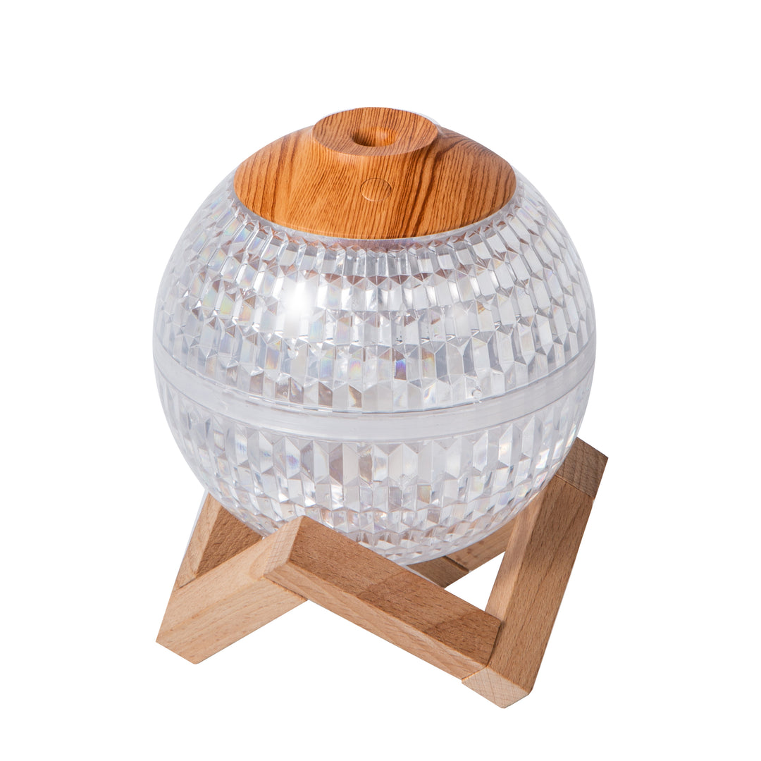 🔮💧 Crystal Ball Humidifier | RGB Colorful Mini Silent Ultrasonic Mist Diffuser ✨