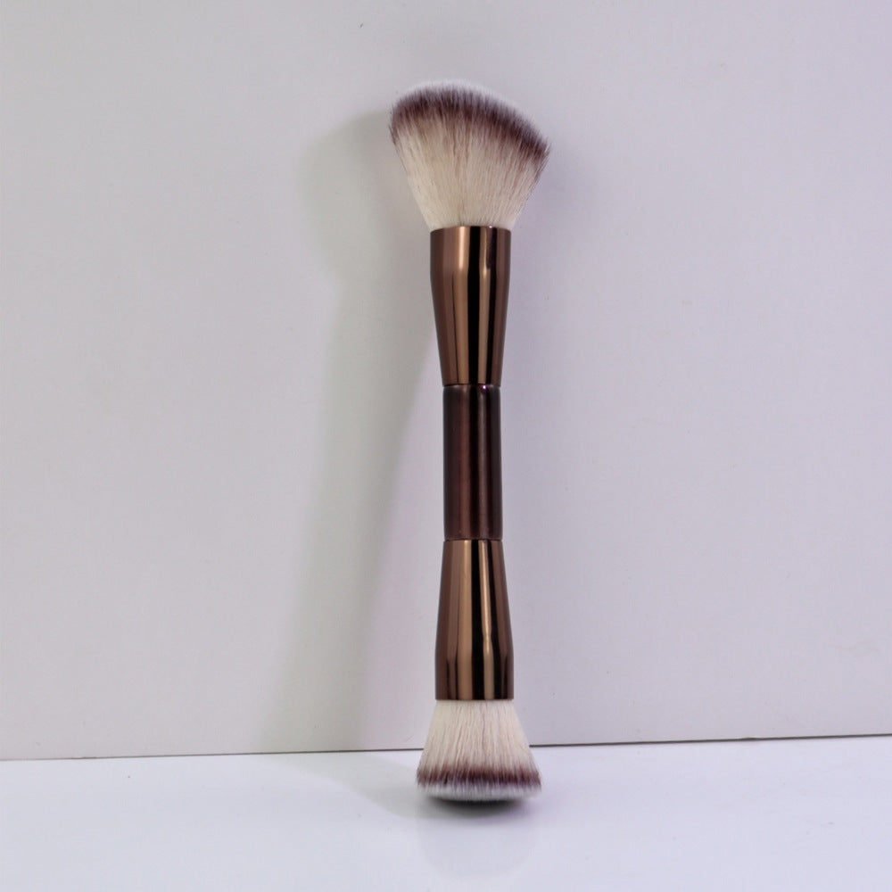 🖌️ 7-Piece Double-Head Makeup Brush Set – Telescopic Dual-Head Travel Beauty Kit 💄✨