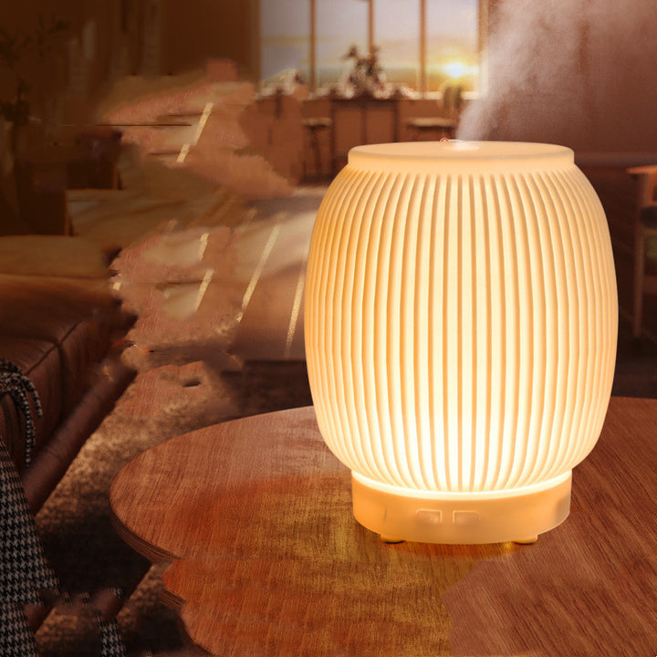 🌙💧 Automatic Essential Oil Sprayer Humidifier | USB Aroma Diffuser with Ambient Light ✨