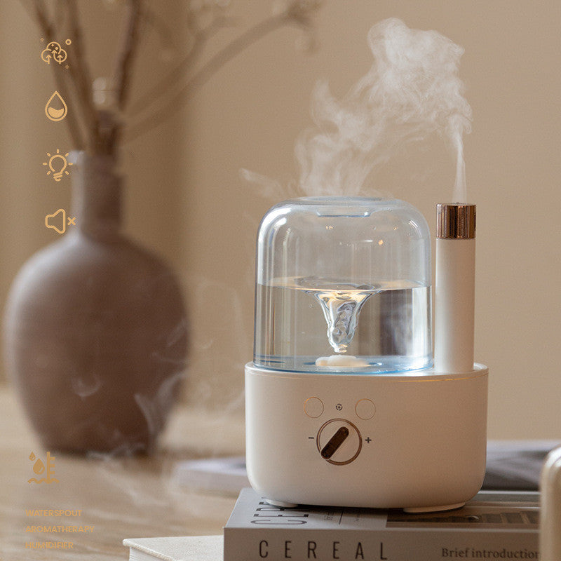 💧🌿 Water Hose Incense Humidifier | Essential Oil Aromatherapy Desktop Diffuser ✨