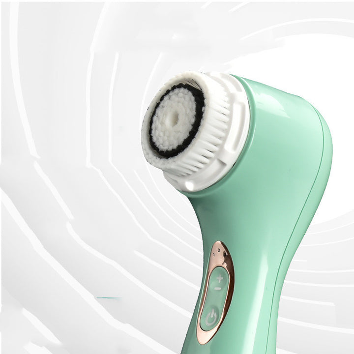 🧼💚 Wireless Induction Charging Ultrasonic Facial Cleansing Brush