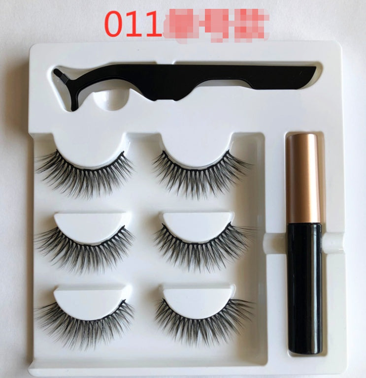 🧲👁️ Magnetic False Eyelashes – Handmade High-Grade Fiber Lash Set