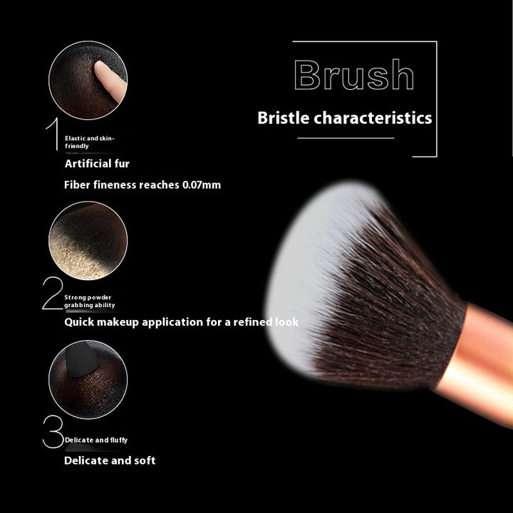 ✨ FIBER Hair Gradient 16-Piece Makeup Brush Set — Beauty Tools Kit 💄