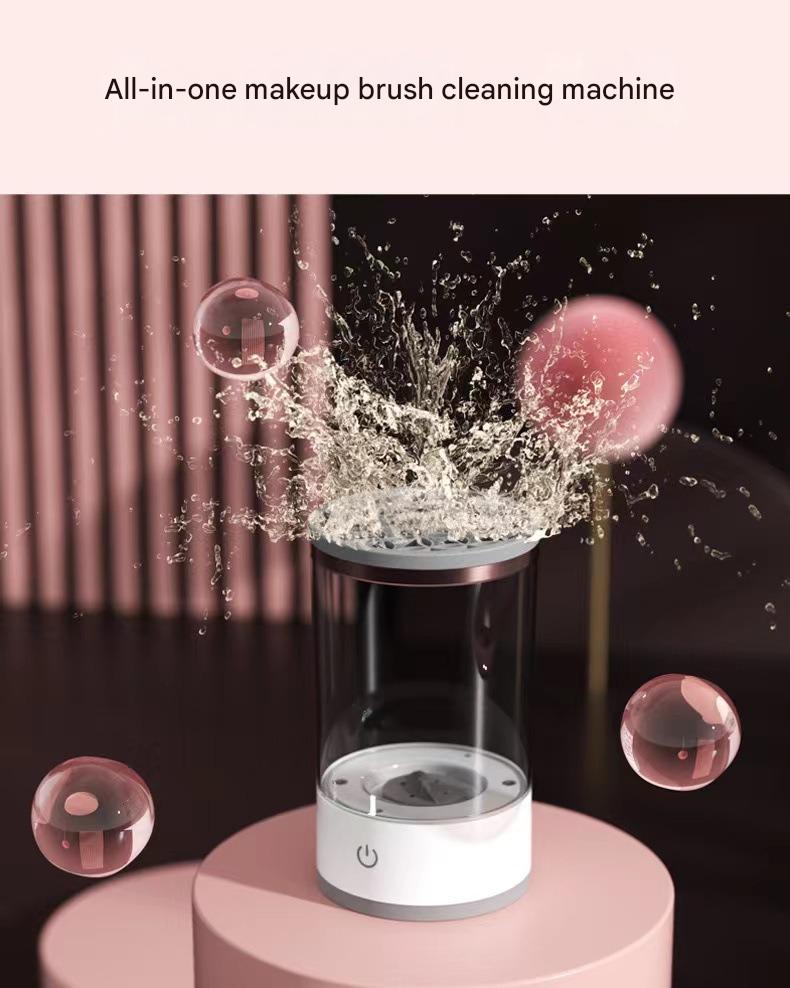 ✨ ABS Plastic Electric Makeup Brush Cleaner — Professional Beauty Tool 💄🧼⚡