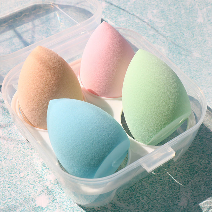 💄✨ Wet & Dry Face Wash Makeup Powder Puff | Super Soft Beauty Egg Set