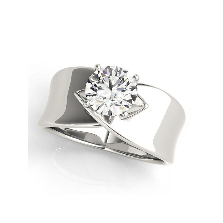 925 Sterling Silver Zircon Ring – Classic Elegant Women’s Jewelry