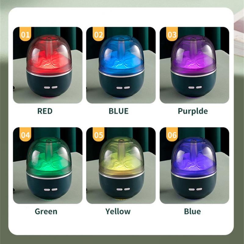 🌈💧 Ultrasonic Aromatherapy Humidifier | Colorful Light Essential Oil Diffuser ✨