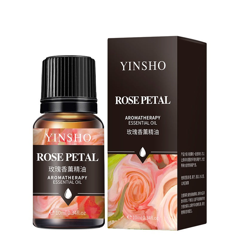 ✨ Water-Soluble Aromatherapy Essential Oil — Rose & Jasmine (Sleep & Soothing Blend) 🌹💜🌿