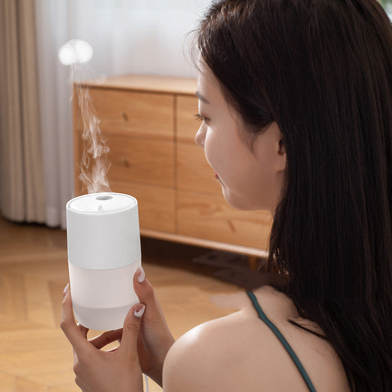 🪼💧 Mini Jellyfish Humidifier | Portable USB Silent Aroma Diffuser ✨🌿