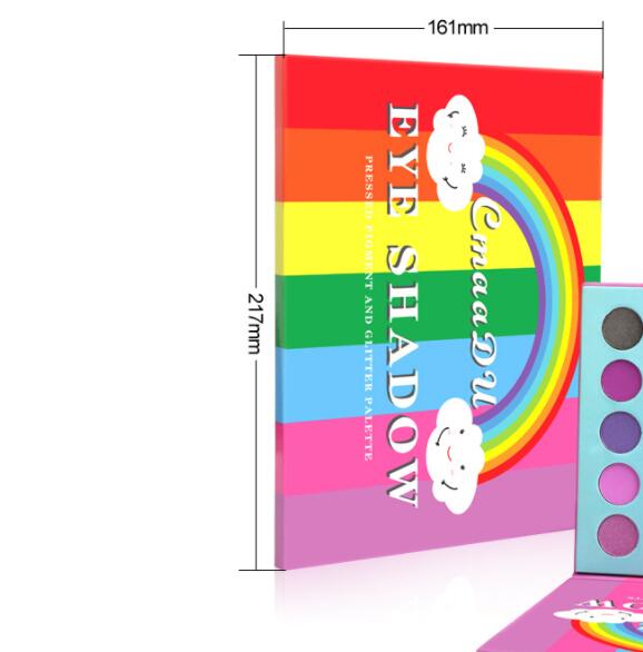 ✨ 35-Color Rainbow Matte Eyeshadow Palette – Waterproof Full Coverage Makeup Set ✨