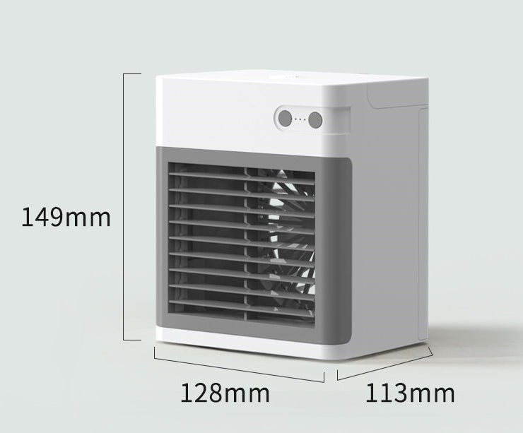 ❄️💧 Desktop Mini Air Cooler Humidifier | USB Water Cooling Fan ✨