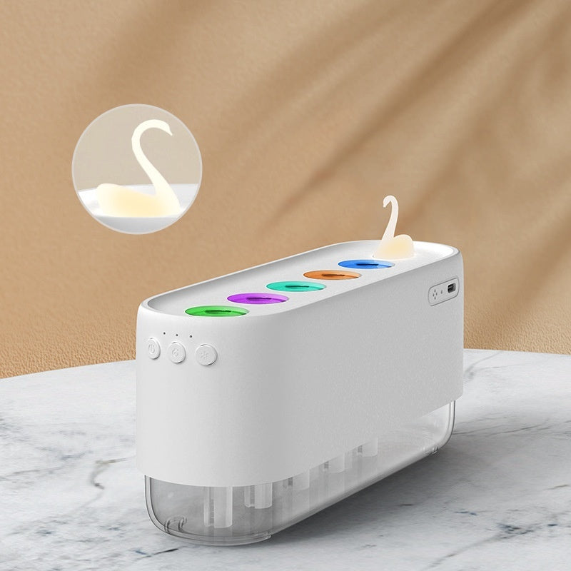 💧🌈 Large Spray Humidifier | Colorful Ambient Light Desk Diffuser ✨