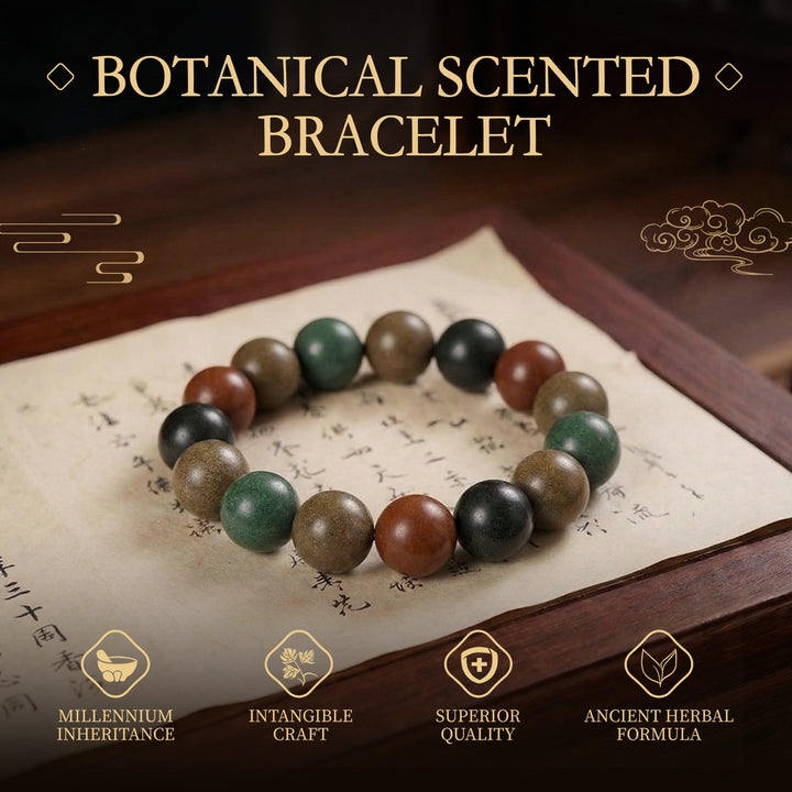 Chinese Herbal Bead Bracelet – Lightweight Traditional Wellness Bracelet