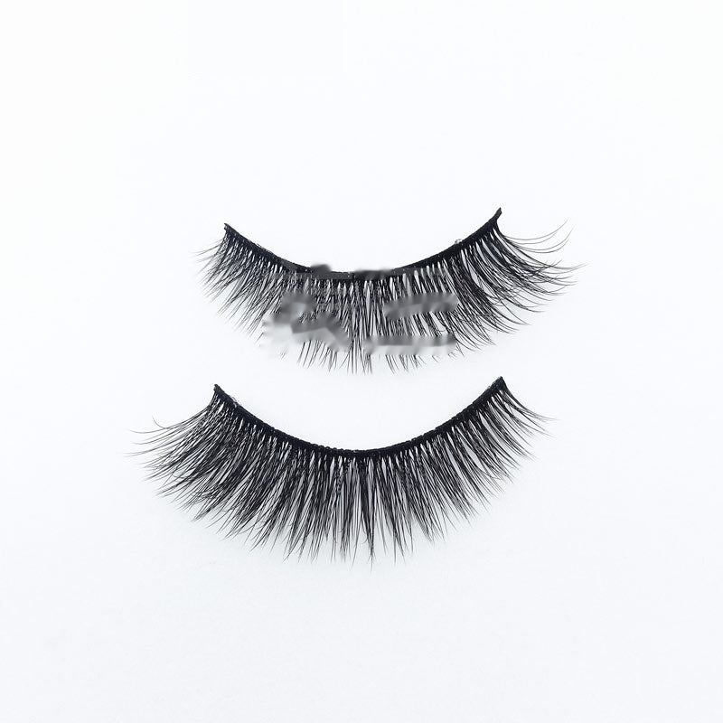 👁️✨ Multi-layer 3D Thick Big Eye False Eyelashes – 5 Pairs Set