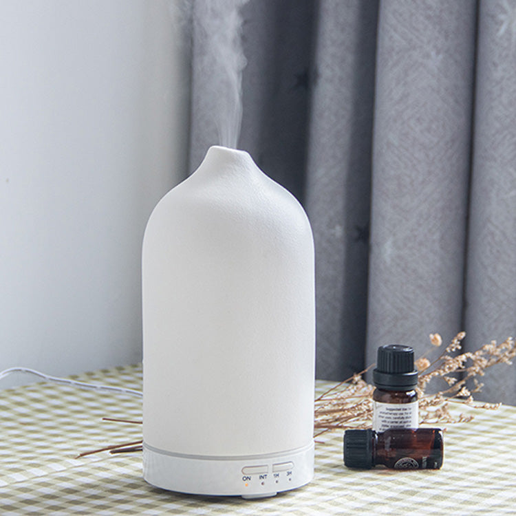 🌸💧 5 Colors Ceramic Aroma Diffuser | Ultrasonic Humidifier 🌿✨