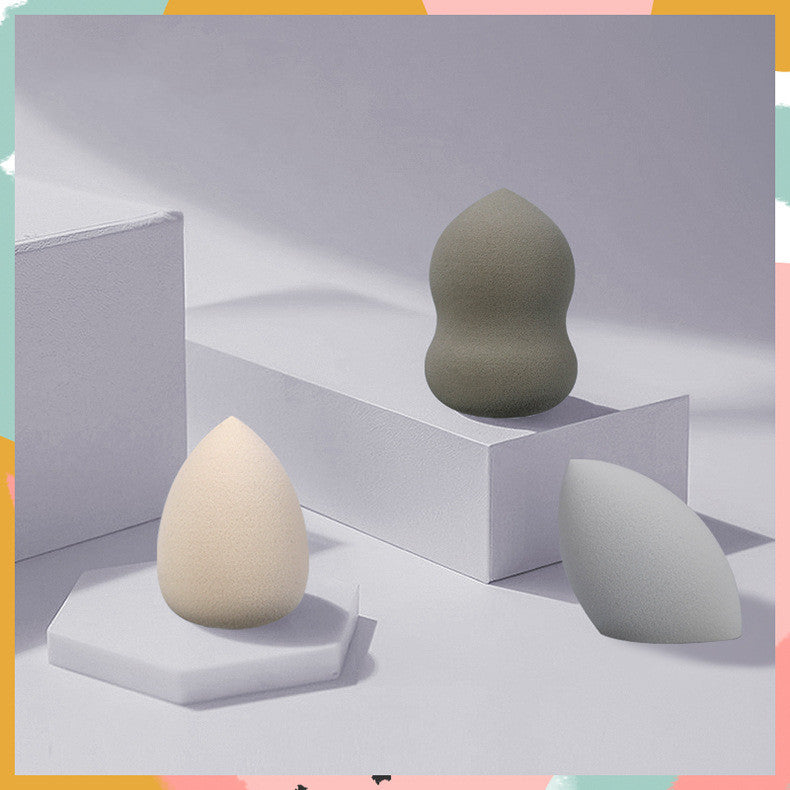 🥚💄 Giant Soft Beauty Gourd Puff – Water Drop Makeup Egg (3PCS Set)