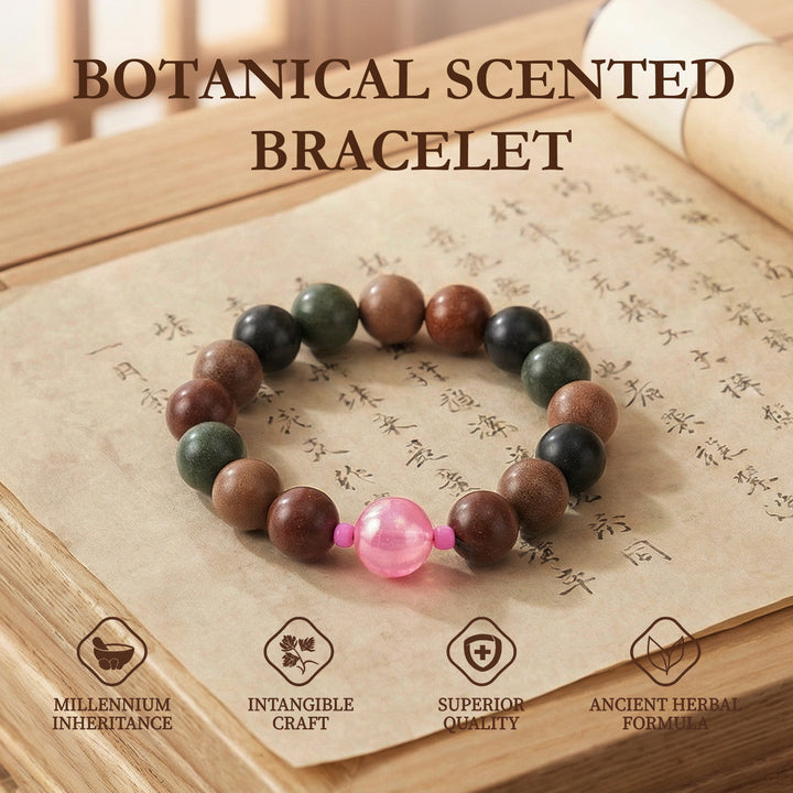 Chinese Herbal Bead Bracelet – Lightweight Traditional Wellness Jewelry