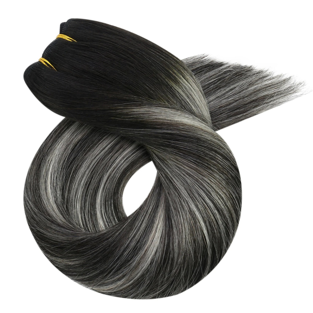 Sew-In Human Hair Bundles – Blonde Brazilian Remy Straight Weft Extensions (100g)