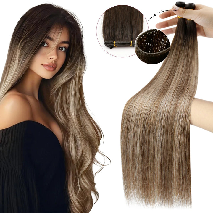 Genius Weft Extensions – Remy Human Hair