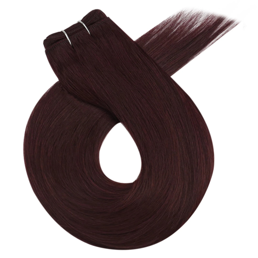 Sew-In Human Hair Bundles – Blonde Brazilian Remy Straight Weft Extensions (100g)